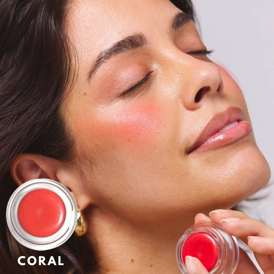 Coral: Moisturising Mineral Cream Blush & Lip Tint