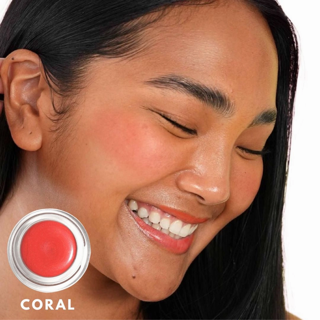 Coral: Moisturising Mineral Cream Blush & Lip Tint