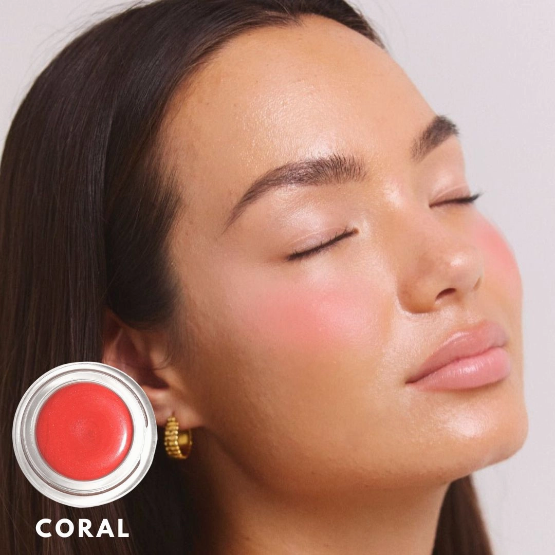 Coral: Moisturising Mineral Cream Blush & Lip Tint