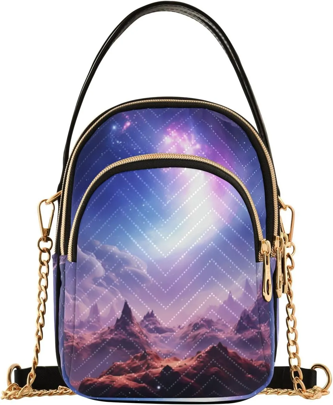 Crossbody Bags for Women Purple Ray Canyon Women's Crossbody Handbags Leather Purses Shoulder bag