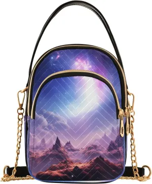 Crossbody Bags for Women Purple Ray Canyon Women's Crossbody Handbags Leather Purses Shoulder bag