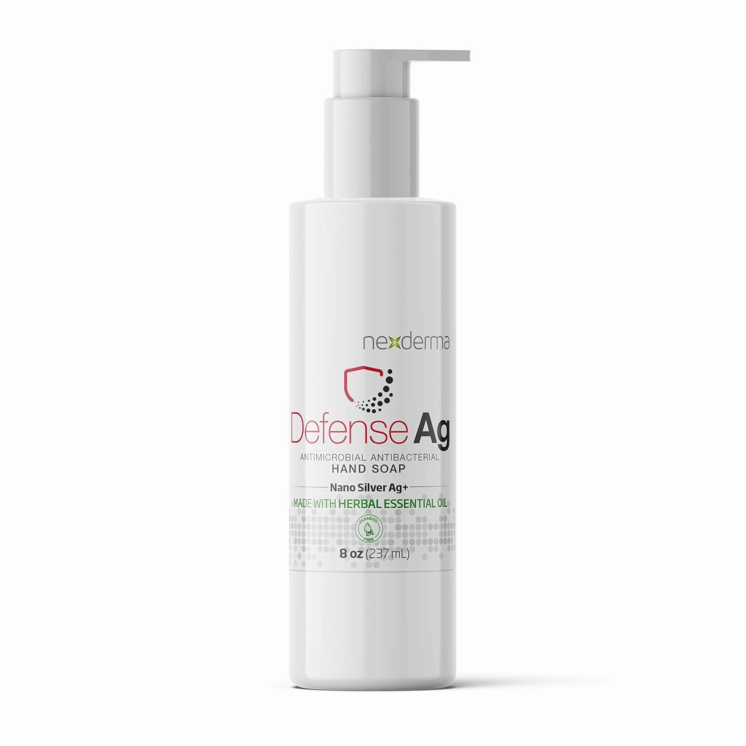 Defense Ag Hand Soap with Coconut oil, Oat extract, Vitamin E and Herbal Essential Oil | Paraben free, Moisturizing & Effective Daily Hand Wash, Cleanser Combo | 8oz (236ml Each) - Pack of 3