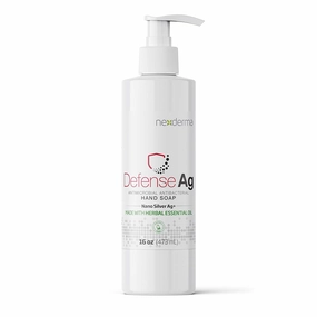 Defense Ag Hand Soap with Coconut oil, Oat extract, Vitamin E and Herbal Essential Oil | Paraben free, Moisturizing and Effective Daily Hand Wash, Cleanser Liquid | 16oz (473ml Each) - Pack of 1