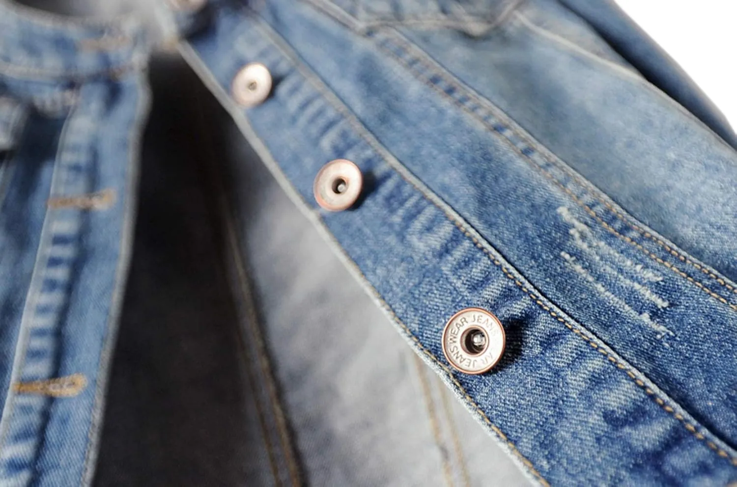 Denim Jackets Women Retro Collarless Long Sleeve Short Crop Jeans Coat