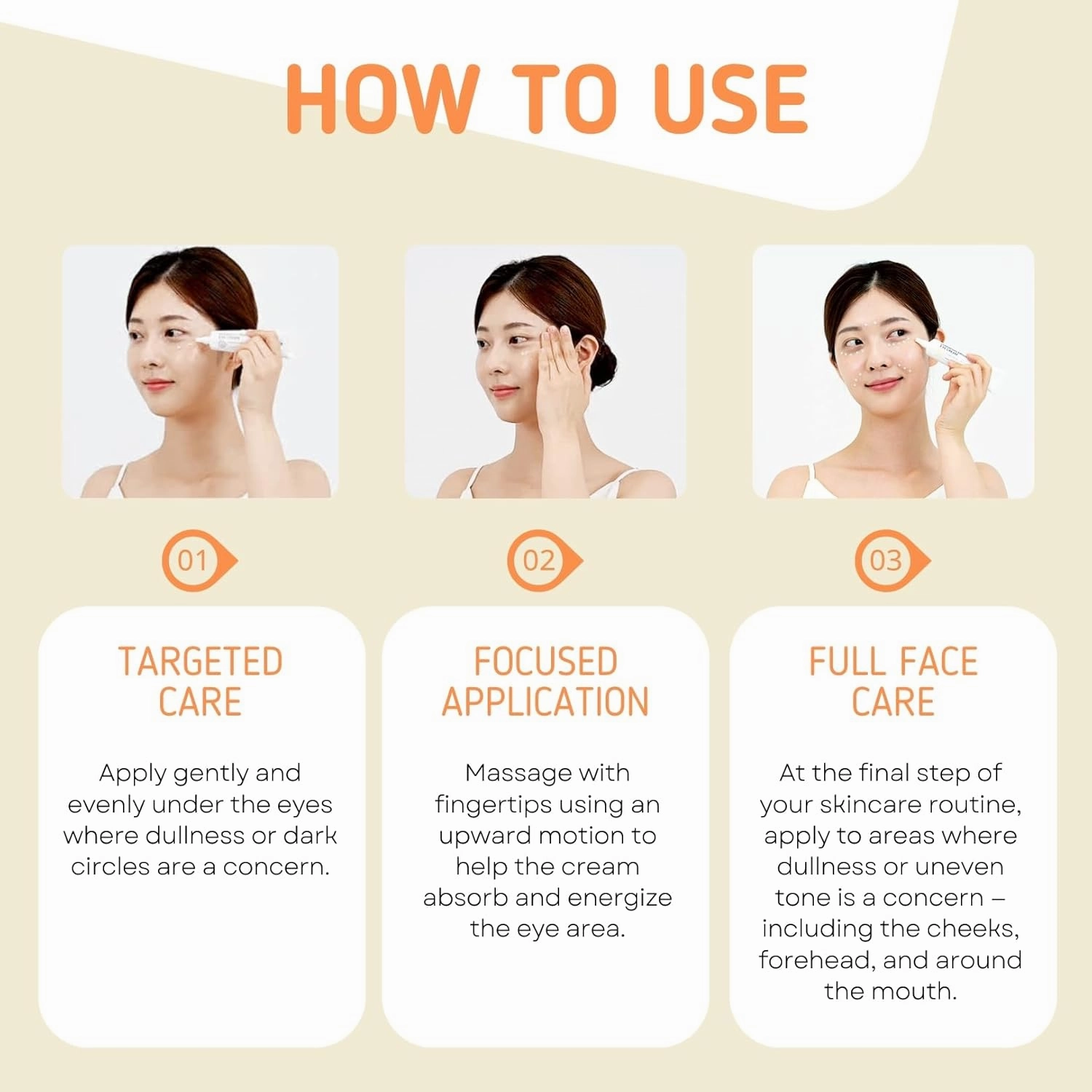 Differ & Deeper Luminous Brightening Eye Cream – Eye Moisturizer for Dullness, Dark Circles & Radiant-Looking Skin | K-Beauty Skincare (30ml)