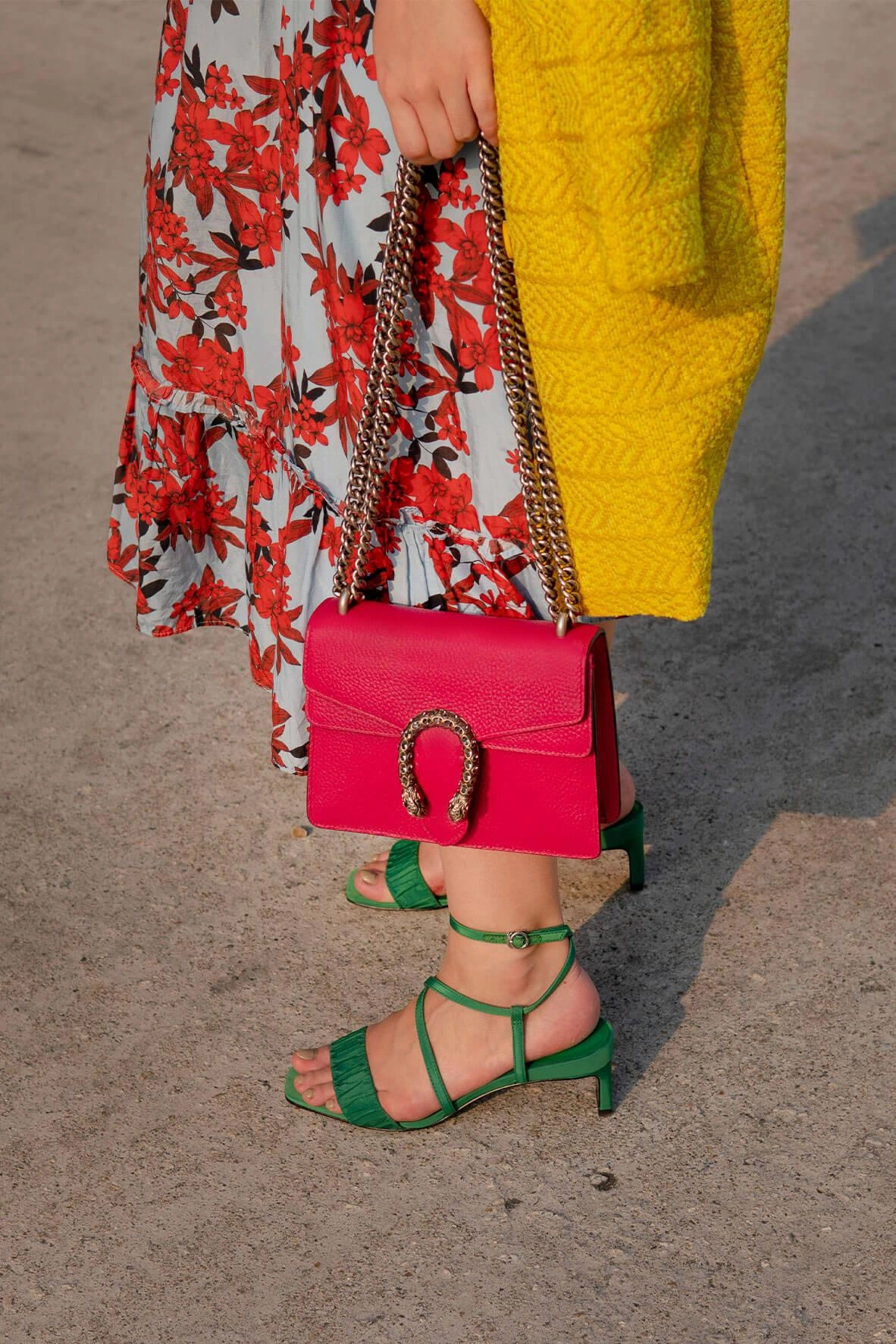 Dionysus Mini Bag Fuchsia