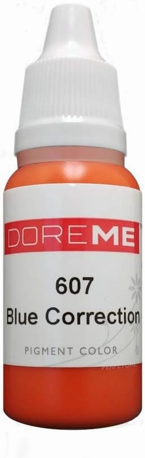 DOREME Permanent Makeup Pigment Ink Blue Correction Color Tattoo Micro Cosmetic Micropigmention
