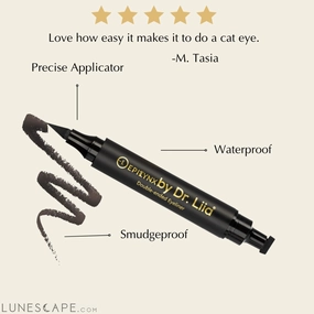 Double Ended Liquid Eyeliner for Winged Look