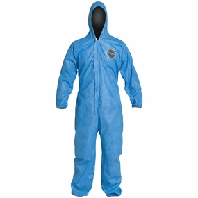 DuPont ProShield 10 PB127S Disposable Protective Coverall with Standard Fit Hood, Elastic Cuff and Ankles, Blue, 2X-Large (Pack of 25)