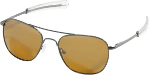 Eagle Eyes Freedom Silver Flash Mirrored Square Aviator Polarized Sunglasses -52mm- Blue Light Protection, and Blocking 99.9% UV Protection