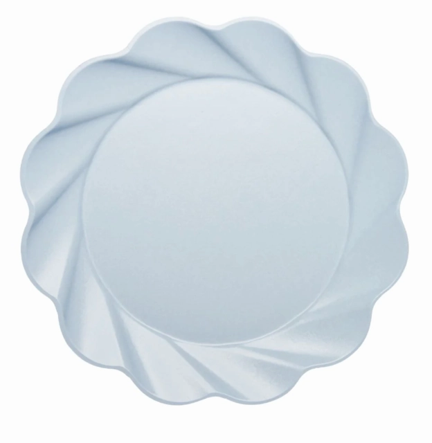 Eco Extra Large Dinner Plate - Sky Blue