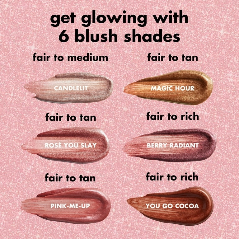 Elf Cosmetics Halo Glow Blush  Beauty Berry Radiant