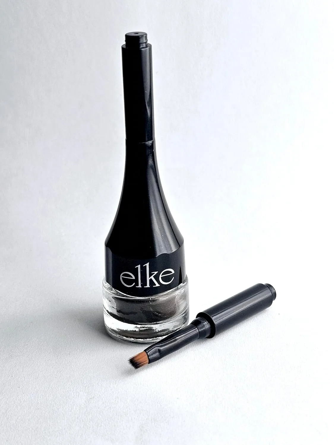 elke ULTIMATE BROW CREME LINER (Dark Brown) 24 hour pomade brow color, eyeliner