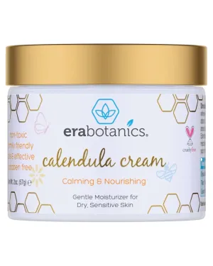 Era Organics Baby Moisturizing Cream - Soothing and Nourishing with Calendula, Cocoa Butter, Rosemary, Plus More - Safe for Sensitive Skin Made in The USA 2 oz