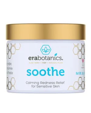 Era Organics Cream Redness Relief Moisturizer- Soothing Redness Relief for Face with Manuka Honey, MSM, Chamomile - Calming Moisturizer Made in USA