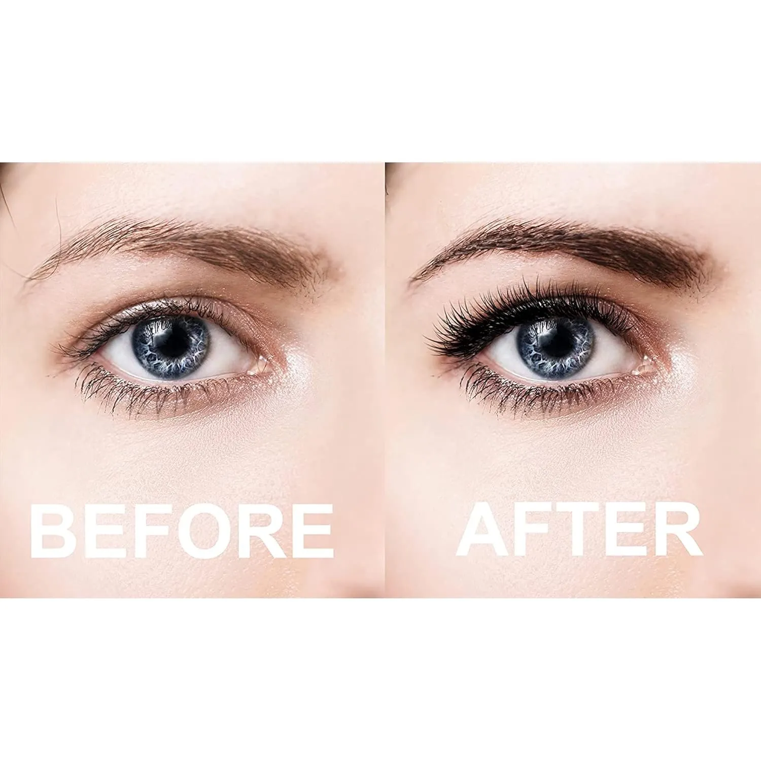 Eyebrow Extensions Kit with 1 x Trays of Mink Eyebrows in Blonde/Light Brown Comes on Mixed Length Trays 5-8 Mm Mix, Eyebrow Extension Glue Clear & Extension Tweezers (Light Brown, Pink Tweezer)