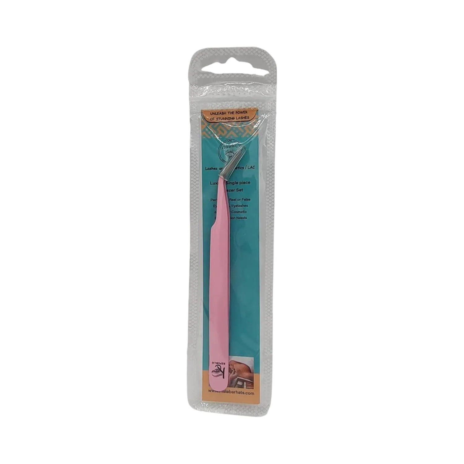 Eyebrow Extensions Kit with 1 x Trays of Mink Eyebrows in Blonde/Light Brown Comes on Mixed Length Trays 5-8 Mm Mix, Eyebrow Extension Glue Clear & Extension Tweezers (Light Brown, Pink Tweezer)