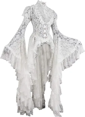 Firzero Plus Size Renaissance Dress Women Medieval Dresses Lace Vintage Victorian Dress Flare Sleeve Court Dress Steampunk Gothic Dress White