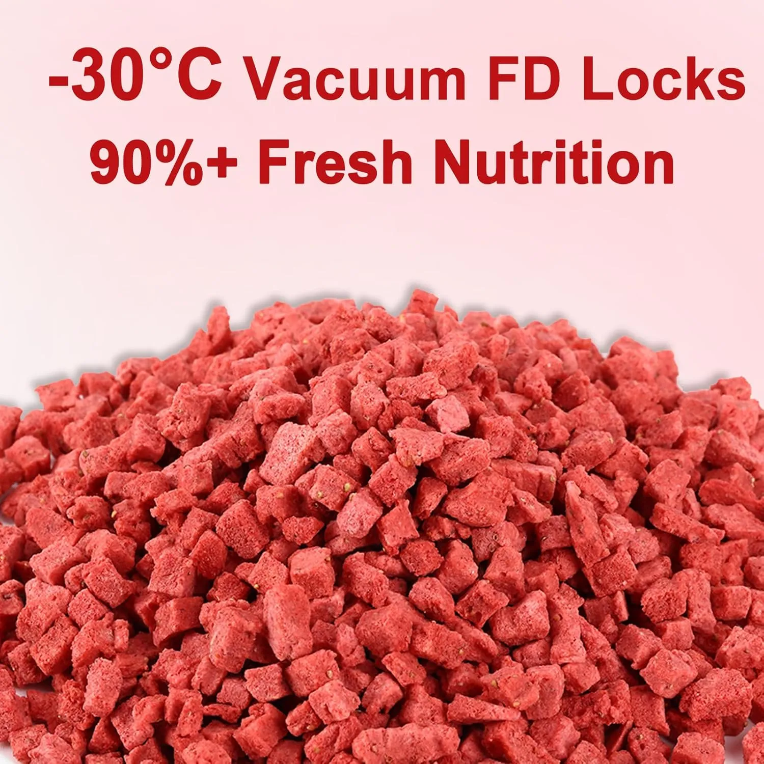 Freeze Dried Strawberry Pieces - 16 oz (1 lb) Resealable Bucket - Crunchy Dried Fruit Bulk No Added Sugar Snack for Smoothies, Oatmeal, Yogurt, Baking, Dessert & Trail Mix