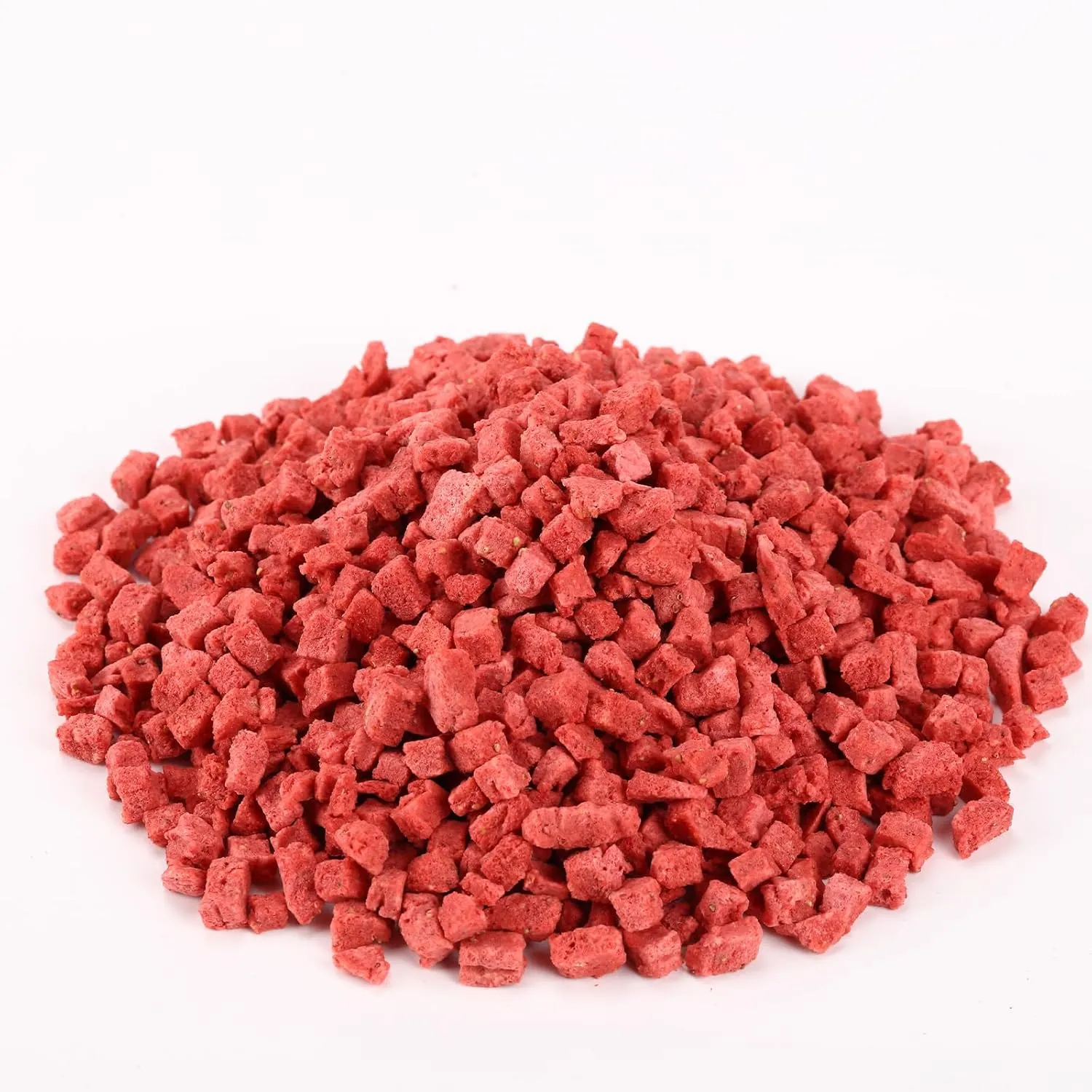 Freeze Dried Strawberry Pieces - 16 oz (1 lb) Resealable Bucket - Crunchy Dried Fruit Bulk No Added Sugar Snack for Smoothies, Oatmeal, Yogurt, Baking, Dessert & Trail Mix