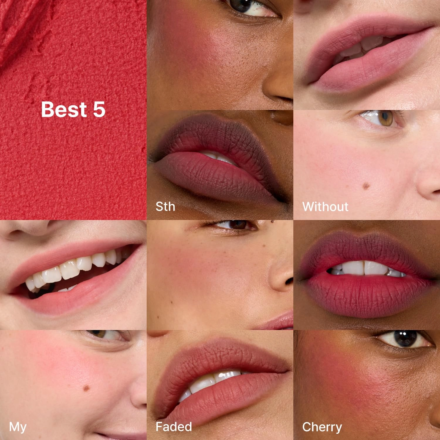 fwee Blurry Pudding Pot   Keychain SET | Airbrushed Blush & Lip, Buildable Pigment, Long-lasting, Lightweight, Easy to Blend, Natural Soft Matte Finish Makeup – Greedy (Plum Red) | 0.17 oz