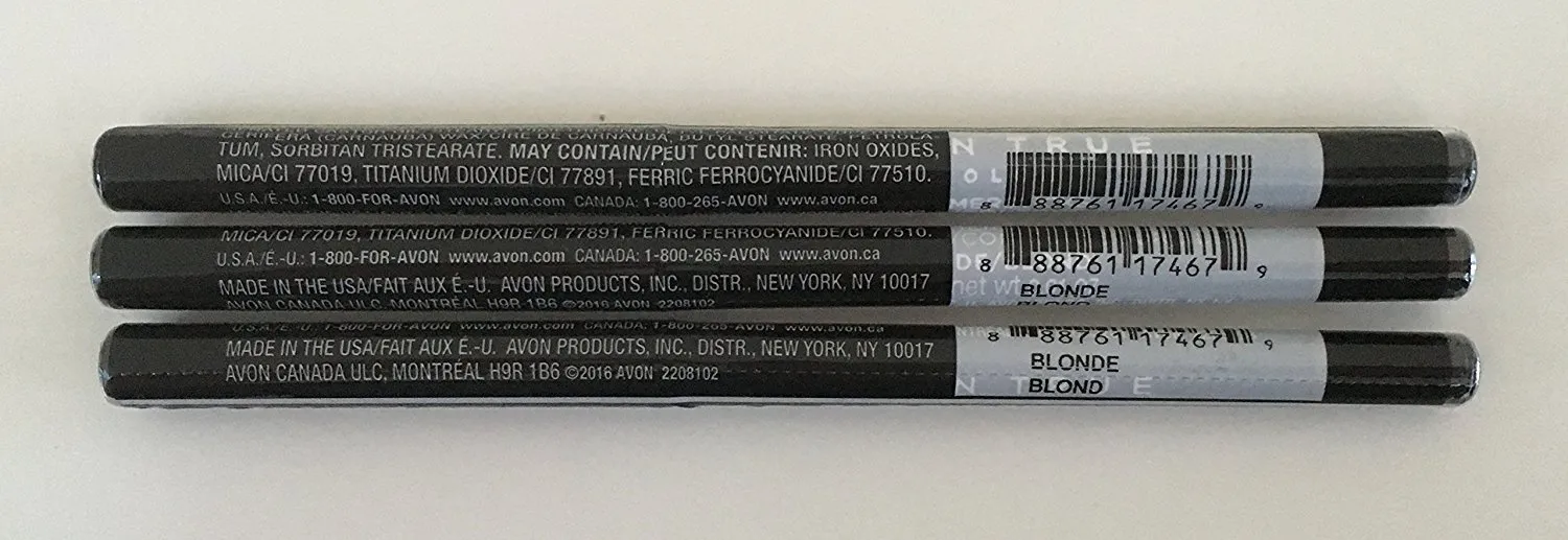 Generic - Glimmerstick Eyebrow Brow Definer Color Blonde LOT 3 Pencils