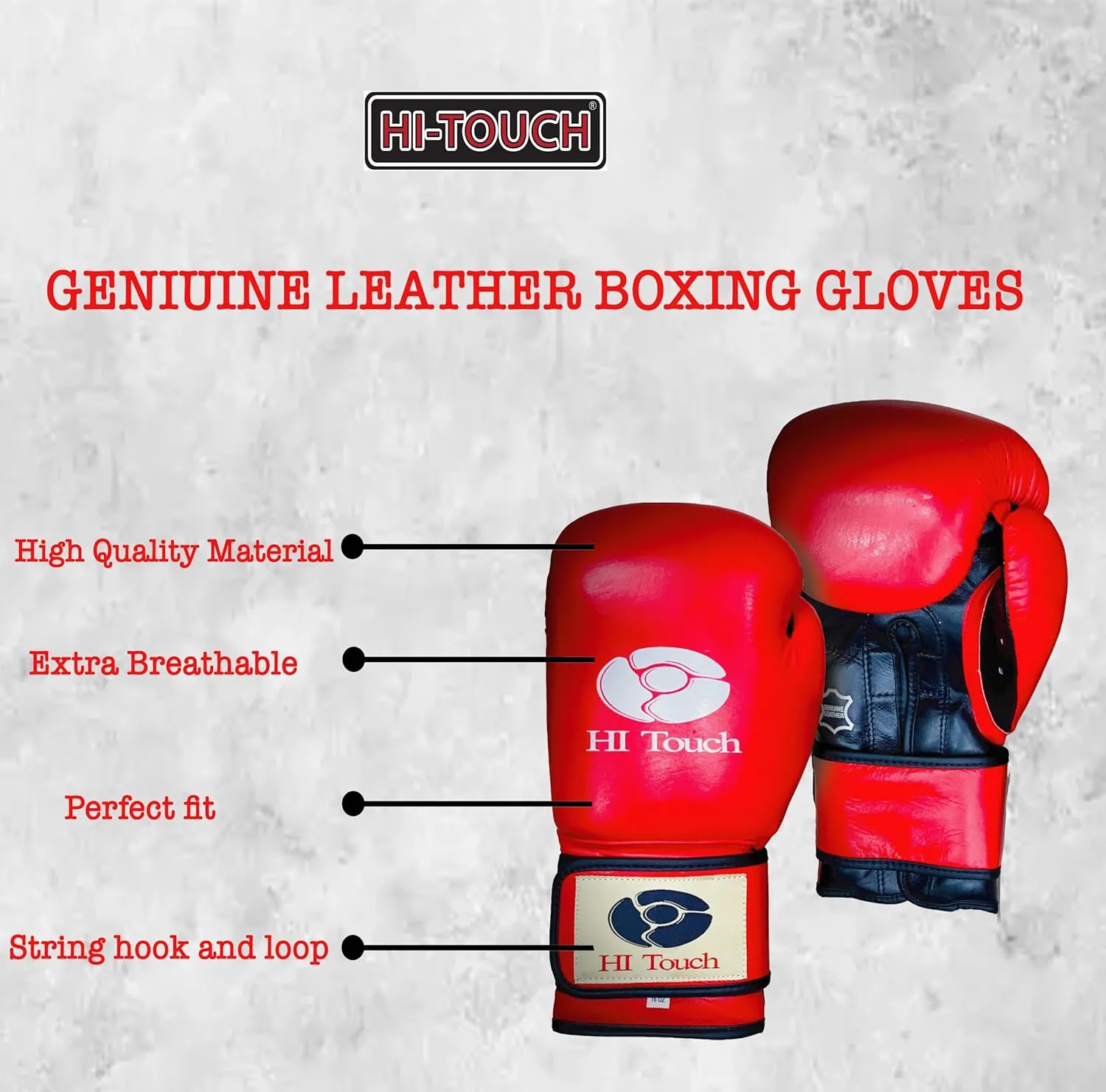 Genuine Leather Boxing Gloves, Training Gloves for Men & Women, Kickboxing, MMA, Muay Thai, Sparring Gloves, Brown, 4.5 x 7 Inches