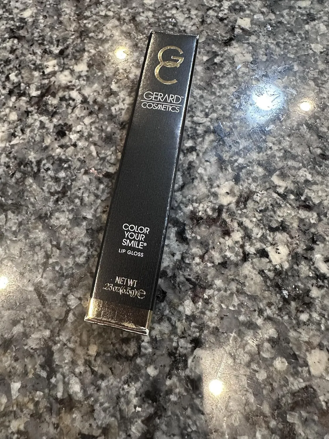 Gerard Cosmetics Color Your Smile Lip Gloss Wild Orchid, Super Pigmented Purple Lip Gloss with LED Light and Mirror, Shiny Finish, Hydrating Liquid Lip Color, Cruelty Free and Made in USA