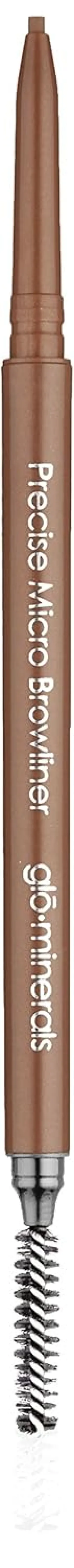 Glo Skin Beauty Precise Micro Browliner | Long-Lasting, Wax-Based Formula Glides On Skin and Shapes Your Brows, (Ash)