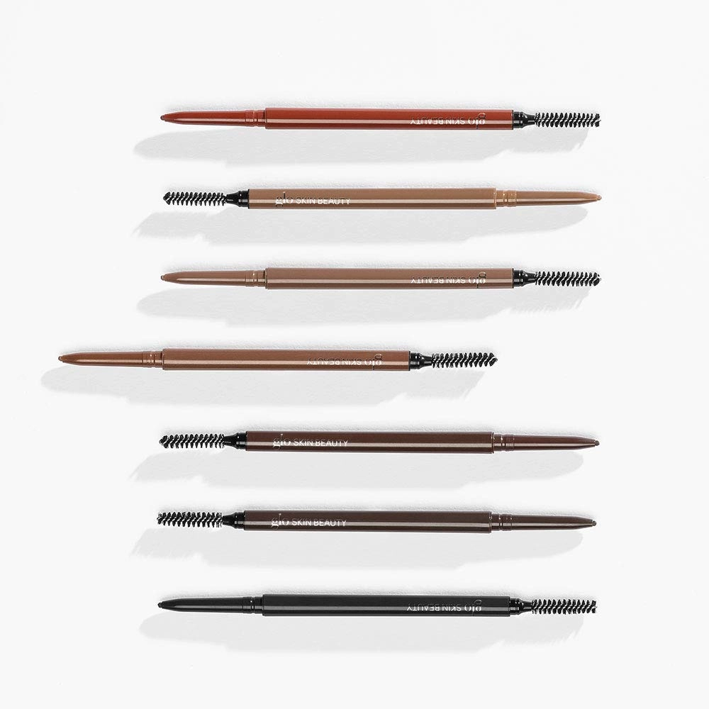 Glo Skin Beauty Precise Micro Browliner in Blonde - Fine Tip Precision Eyebrow Pencil - 6 Shades, Mineral Eye Brow Filler