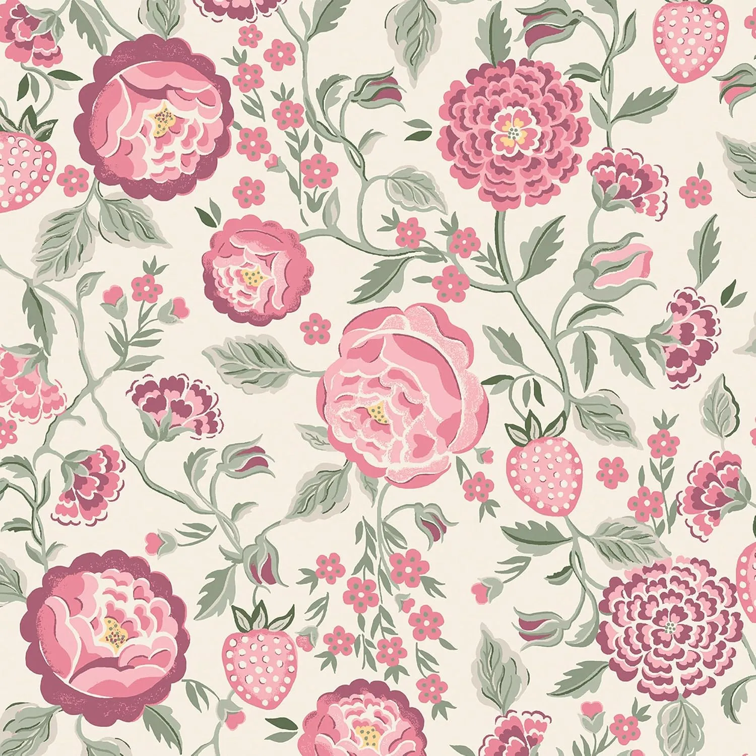 Graham & Brown Cath Kidston Strawberry Garden Spring