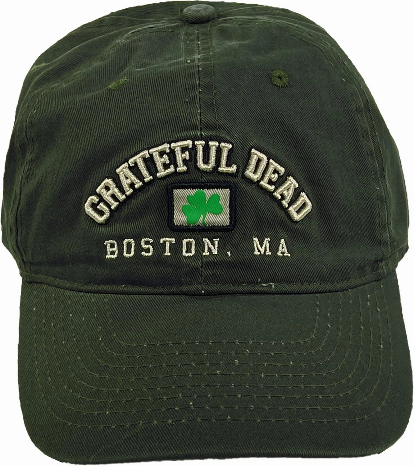 Grateful Dead Men's Standard Liquid Blue Boston 91 Baseball Hat, Green, One Size