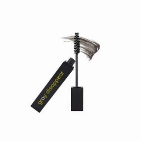 Gray Disappear | Hair Mascara | Instantly Cover Gray Hair, Root Touch-Up, Paraben, Sulfate and Glycol Free, Extra Thick Brush for Maximum Coverage (Dark Brown/Fudge)
