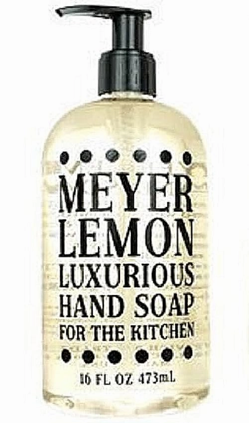 Greenwich Bay Kitchen Collection MEYER LEMON Scented Liquid Hand Soap & Lotion Combo with Shea Butter - 16 fl oz Pump Bottles