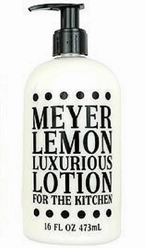 Greenwich Bay Kitchen Collection MEYER LEMON Scented Liquid Hand Soap & Lotion Combo with Shea Butter - 16 fl oz Pump Bottles