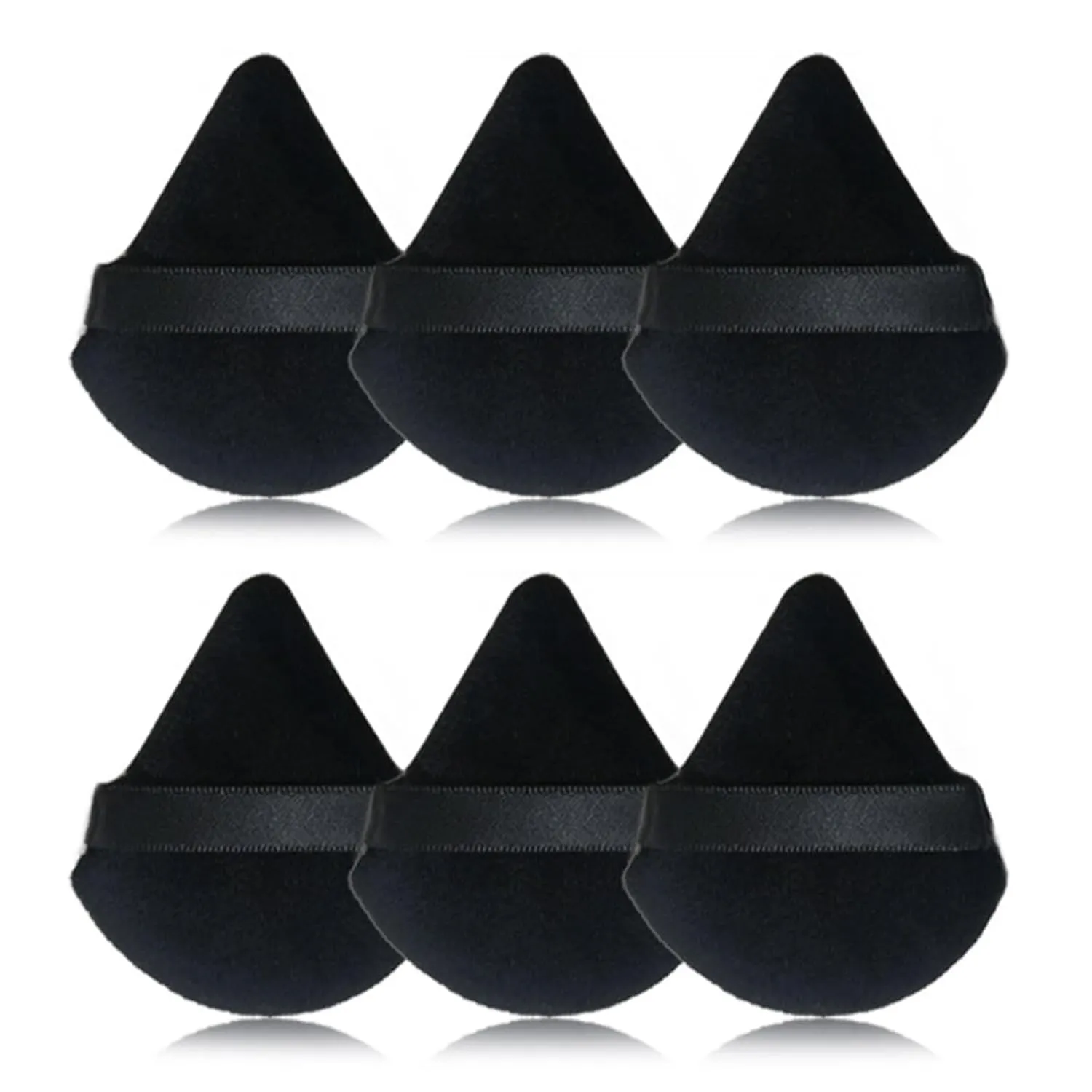 Guojiang 4/6/15Pcs Triangles Powder Puff Cosmetic Powder Puff Washable Sponge Powder Sponge Makeup Sponge Kit For Face Face Powder Puff Triangles Makeup Puff Makeup Sponge Puff Cosmetic Powder Puff
