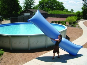 Harris Pool Products Air Pillows for Swimming Pools | Blue 18-Ga. Heavy-Duty Vinyl Material | Place Air Pillow Under Winter Cover | 4’x4’, 4’x8’ & 4’6”x15’ Sizes |Singles, 2 & 3-Packs (1, 4'6" x 15')