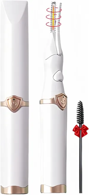 Heated Eyelash Curler, 2-in-1 Clip-Type Design, 3 Temperature Modes, Natural Curling 24H Long-Lasting Curl, Gift for Women & Girls