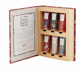 Heathcote & Ivory William Morris At Home Patchouli & Red Berry Hand Cream Library Set
