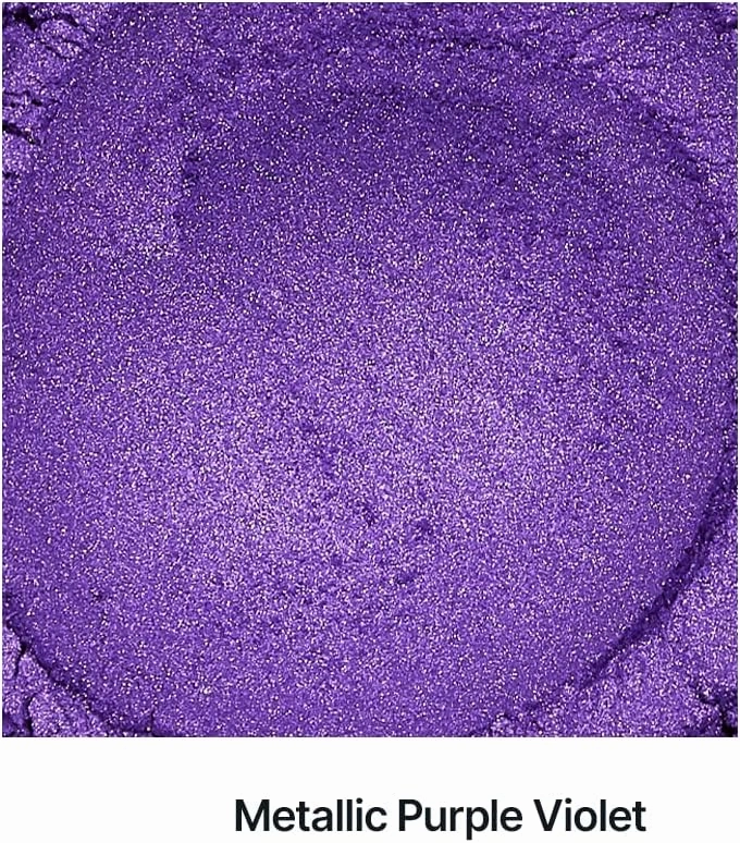 Hemway | Natural Mineral Pigment Powder [100g Metallic Purple Violet]