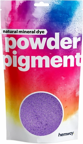 Hemway | Natural Mineral Pigment Powder [100g Metallic Purple Violet]