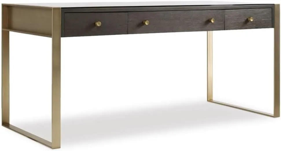 Hooker Furniture Curata 66" Computer Desk in Midnight Brown