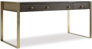 Hooker Furniture Curata 66" Computer Desk in Midnight Brown