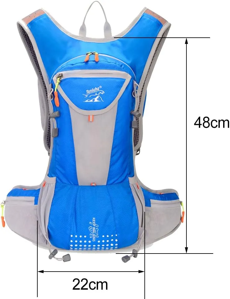 Hydration Pack, for Running Hiking Riding Hiking Camping Cycling Climbing Biking - Lightweight Backpack for Runner Outdoor Bicycle & Bike Sports