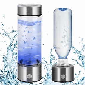Hydrogen Water Bottle - Portable Hydrogen Water Generator with SPE/PEM Technology, Ideal for Home, Office, Travel & Fitness