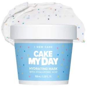 I DEW CARE Wash Off Face Mask - Cake My Day | With Hyaluronic Acid, Self Skin Care, Facial Treatment, Vegan, Cruelty-Free, Paraben-Free, Exfoliating, Deep Cleansing Detox, 3.38 Oz