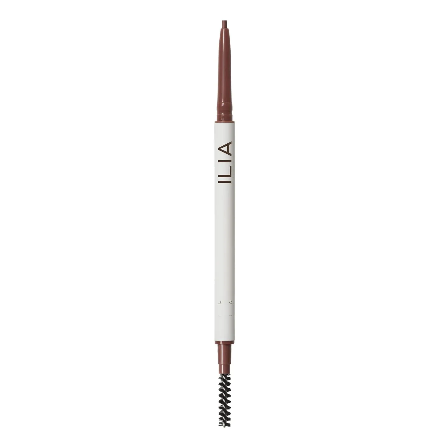 ILIA - In Full Micro-Tip Brow Pencil with Spoolie | Buildable Pigment, Fade-Resistant | Safe for Sensitive Eyes, Fragrance   Silicone-Free | Non-Toxic, Vegan, Cruelty-Free, Clean Makeup (Auburn)