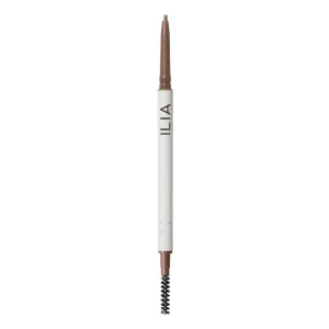 ILIA - In Full Micro-Tip Brow Pencil with Spoolie | Buildable Pigment, Fade-Resistant | Safe for Sensitive Eyes, Fragrance   Silicone-Free | Non-Toxic, Vegan, Cruelty-Free, Clean Makeup (Dark Blonde)