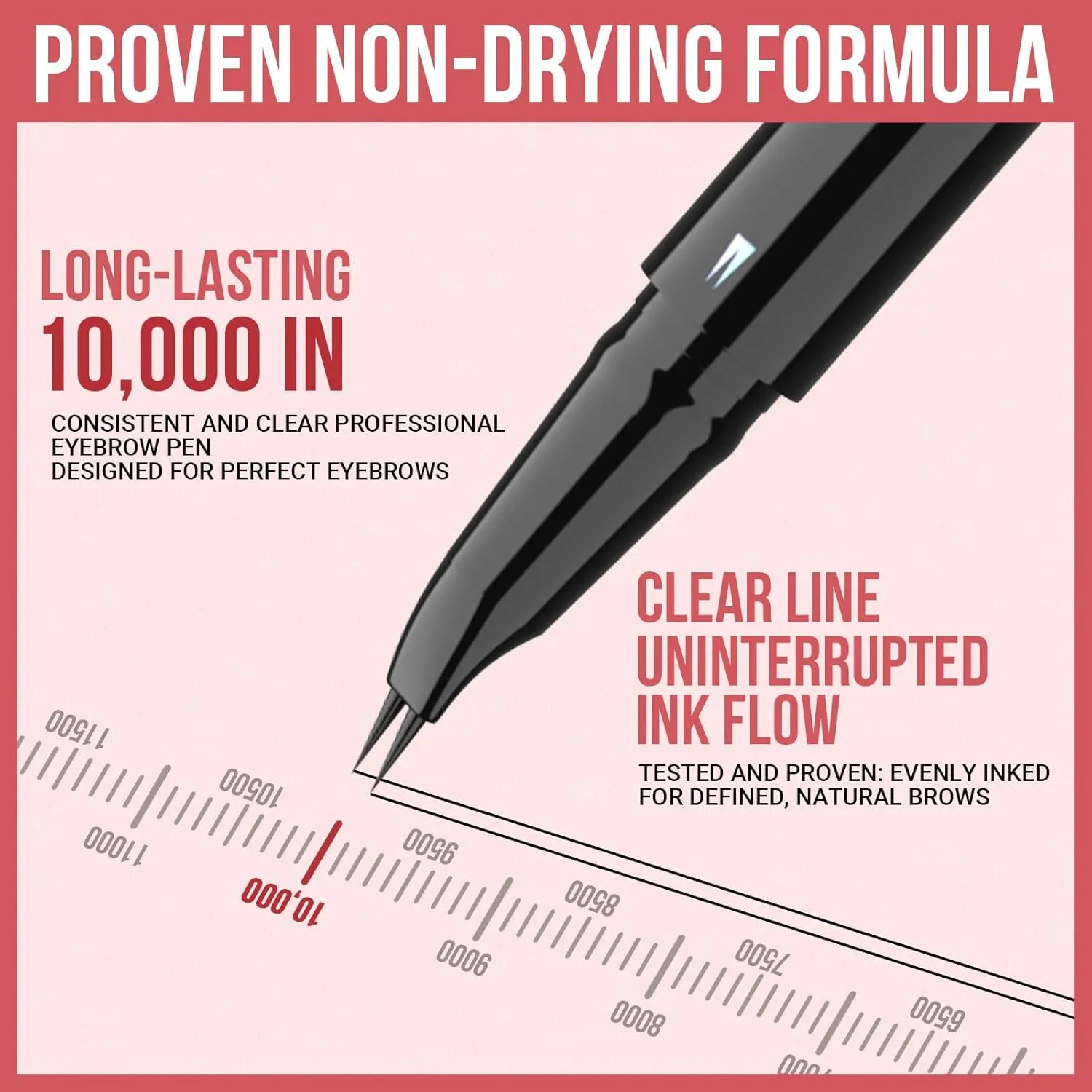 iMethod Curved Eyebrow Pen - Eyebrow Pencil, Brow Pencil 2-in-1 Dual-Ended Microblading Eyebrow Pen with Micro-Fork-Tip and Precise Brush-Tip Create Natural Hair-Like Brows, Last All-Day, Blonde