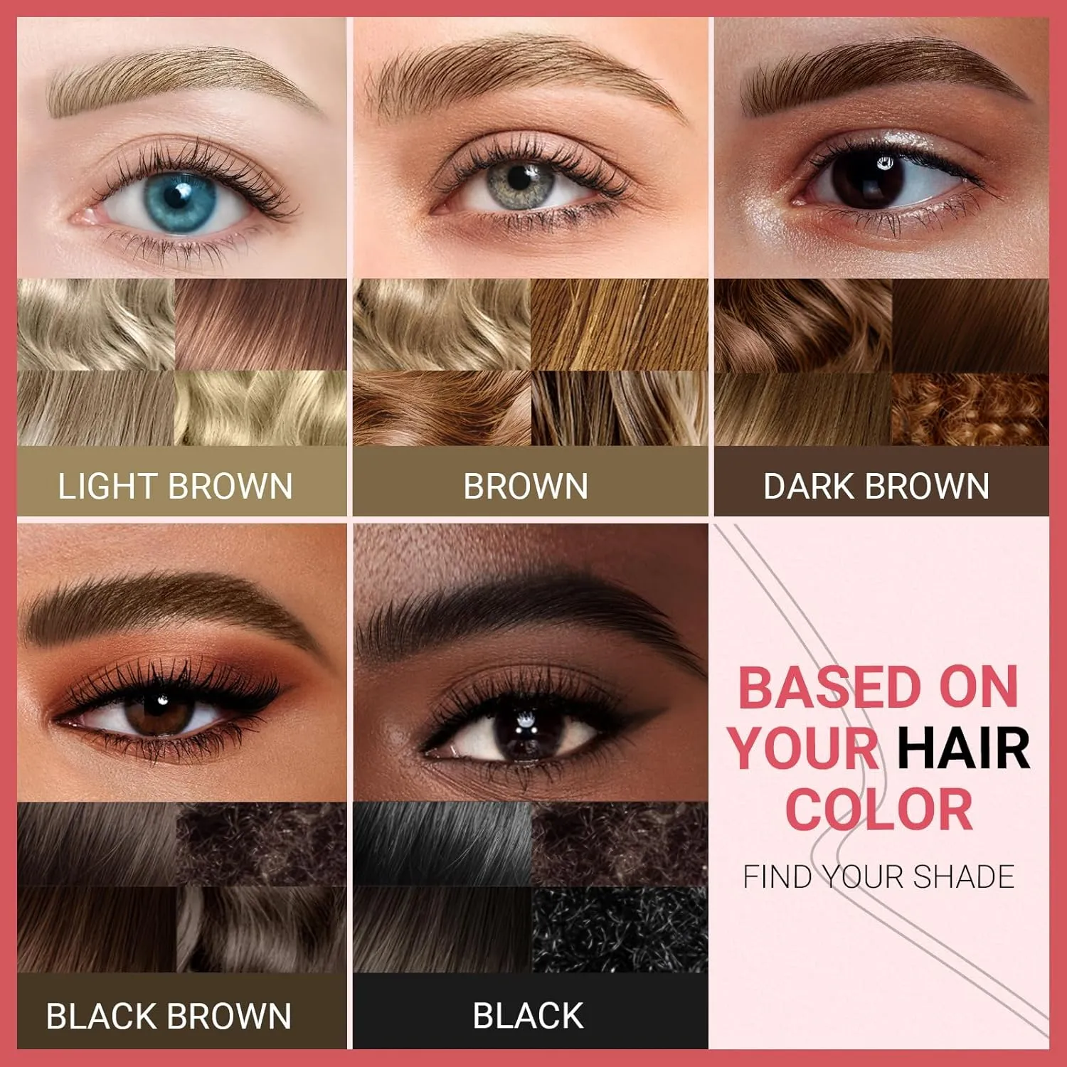 iMethod Curved Eyebrow Pen - Eyebrow Pencil, Brow Pencil 2-in-1 Dual-Ended Microblading Eyebrow Pen with Micro-Fork-Tip and Precise Brush-Tip Create Natural Hair-Like Brows, Last All-Day, Blonde